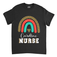 Cardiac Nurse Leopard Cardiologist Graduation Cardiology Classic T-shirt | Artistshot