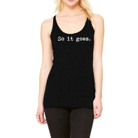 So It Goes Novel Reading Book Lovers T Racerback Tank | Artistshot