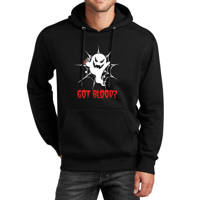 Ghost Syringe Needle Phlebotomist Phlebotomy Doctor Gift Unisex Hoodie | Artistshot