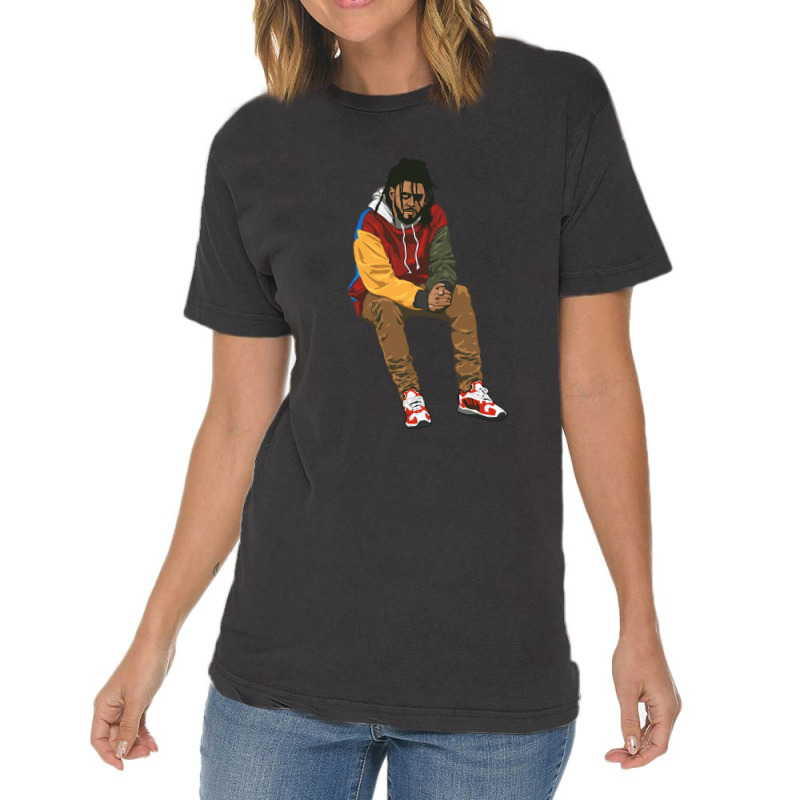 J.cole Pretty Little Fears Vintage T-Shirt by AnitaKovich | Artistshot