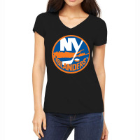 Islanders, New York Women's V-neck T-shirt | Artistshot