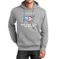 Life Is Short And The Usa Is Wide Unisex Hoodie | Artistshot