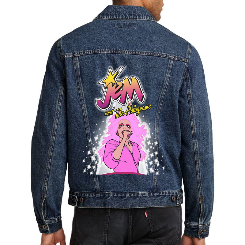 Jem And The Holograms Men Denim Jacket by AnitaKovich | Artistshot