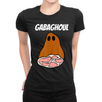 New Jersey Slang Halloween Dry Cured Meat Gabaghoul Gabagool Ladies Fitted T-shirt | Artistshot