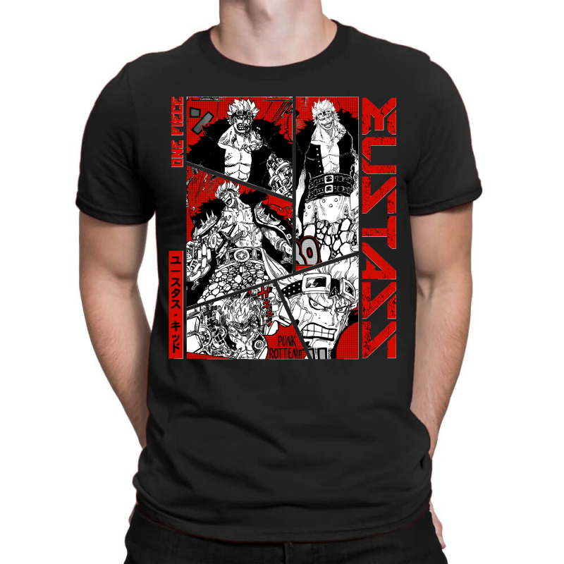 Eustass Kid Manga Panel T-shirt | Artistshot