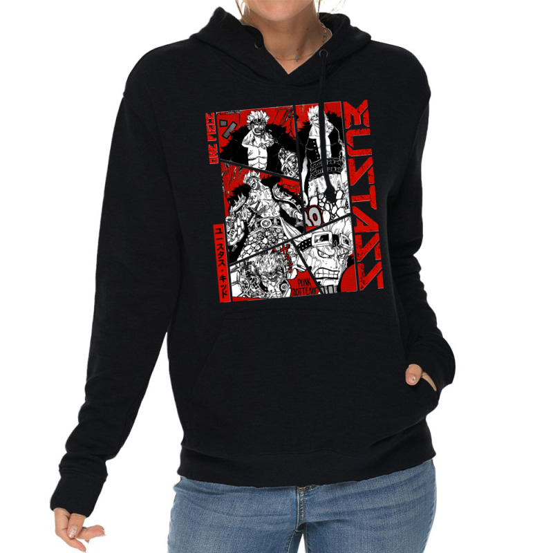 Eustass Kid Manga Panel Lightweight Hoodie | Artistshot