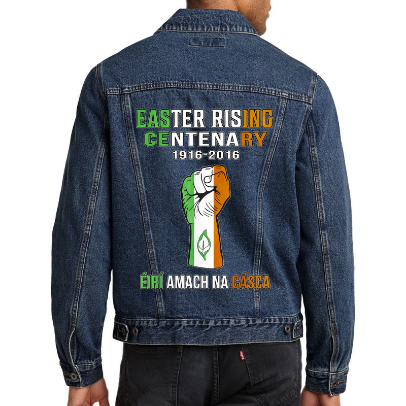 Easter Rising Centenary 1916 2016 Men Denim Jacket | Artistshot