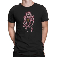 Montana Grizzlies Football Player On Fire - Apparel T-shirt | Artistshot