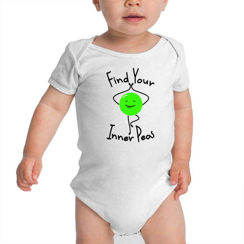 Find Your Inner Peas Baby Bodysuit | Artistshot