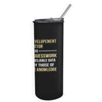 Business Developement Director I Do Precision Guesswork Skinny Tumbler | Artistshot