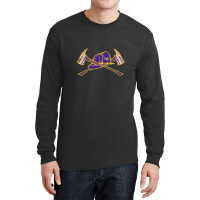 Lsu Tigers Firefighter Axe Flag - Apparel Long Sleeve Shirts | Artistshot