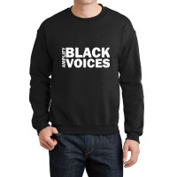 Amplify Black Voices Amplifyblackvoices History Month Gift Character V Crewneck Sweatshirt | Artistshot