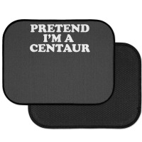 Pretend I_m A Centaur Last Minute Halloween Costume Rear Car Mat | Artistshot