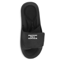 Pretend I_m A Centaur Last Minute Halloween Costume Slide Sandal | Artistshot