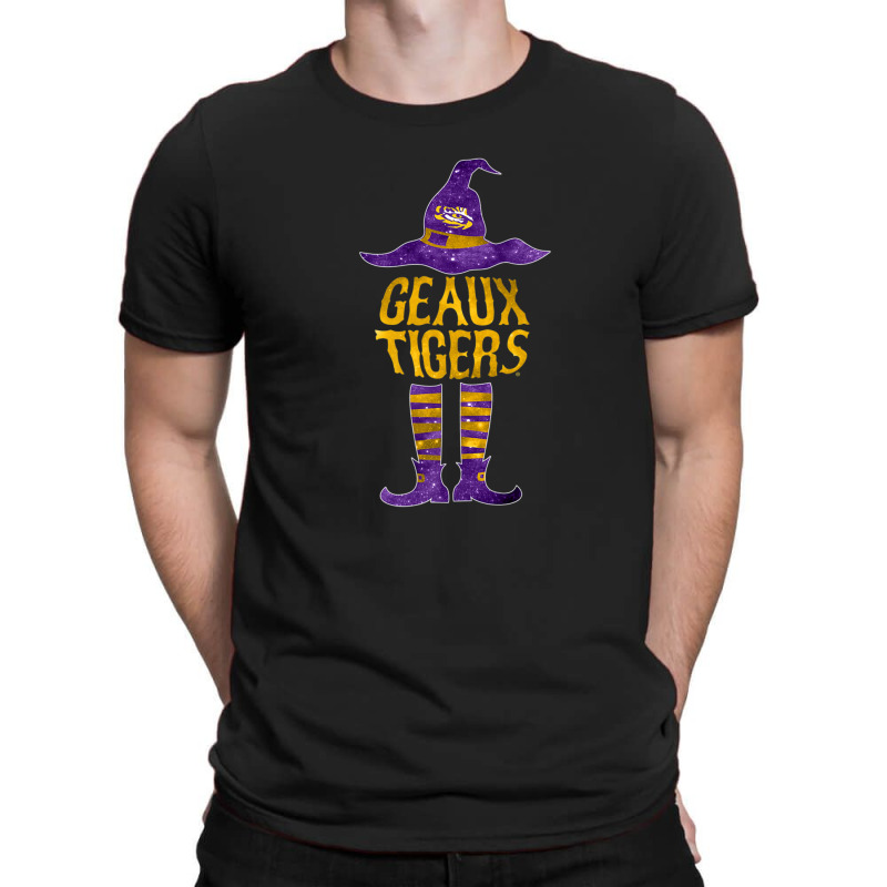 Lsu Tigers Halloween Witch Slogan - Apparel T-shirt | Artistshot