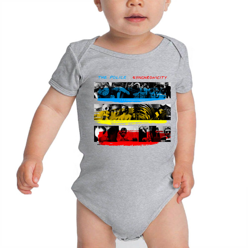 The Police Synchronicity Album Baby Bodysuit by cm-arts | Artistshot