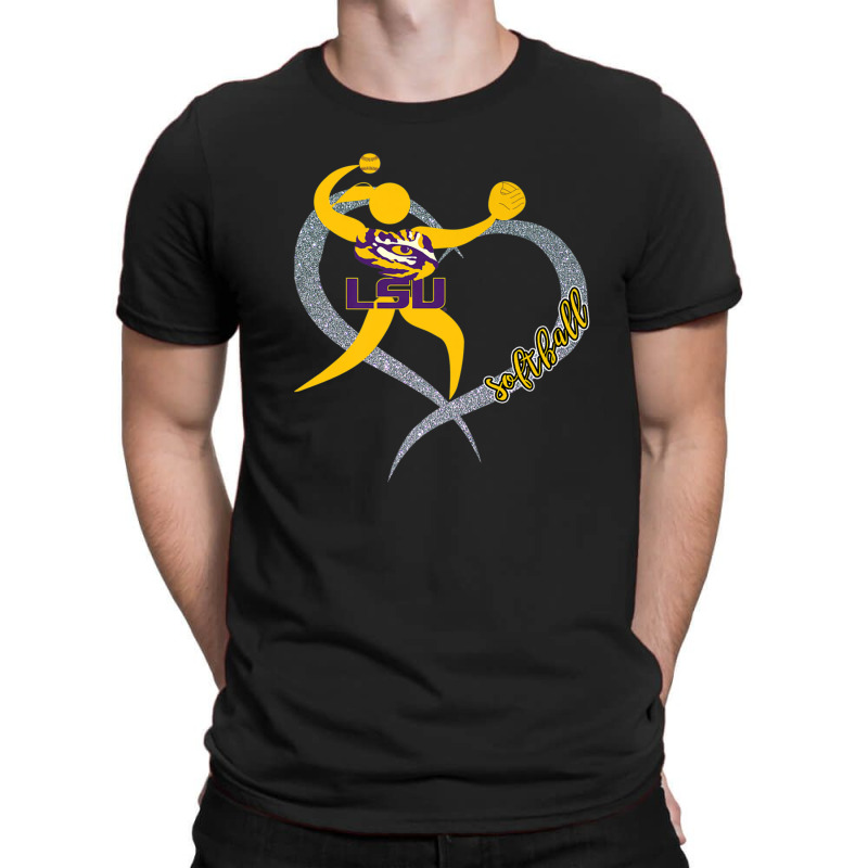 Lsu Tigers Lsu Girls Softball - Apparel T-shirt | Artistshot