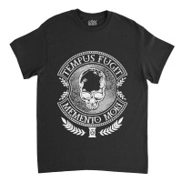 Latin Sayings Tempus Fugit Memento Mori Premium Classic T-shirt | Artistshot