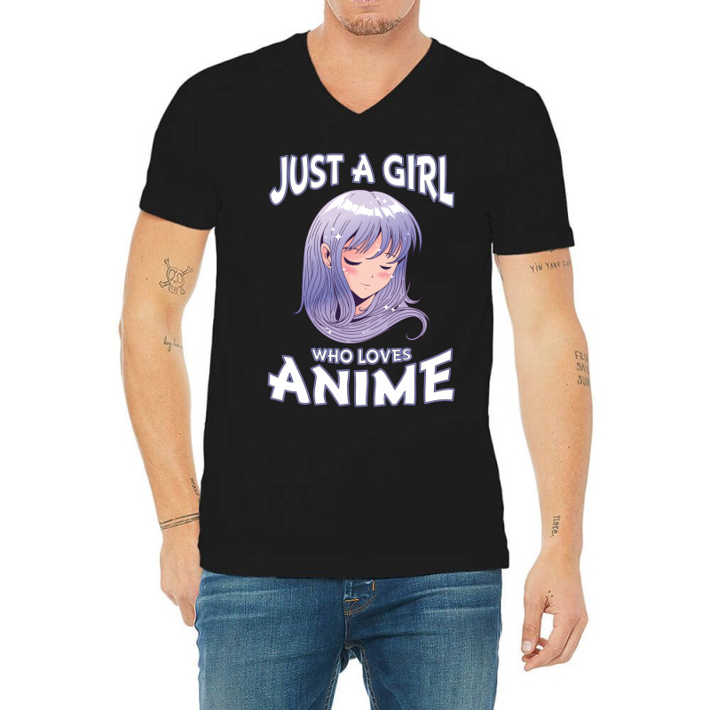 Just A Girl Who Loves Anime Gifts for Teen Girls Anime Sweatshirt
