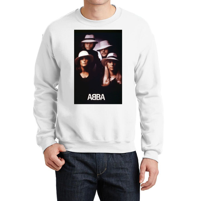 The Style White Hat Person Poster Crewneck Sweatshirt by cm-arts | Artistshot