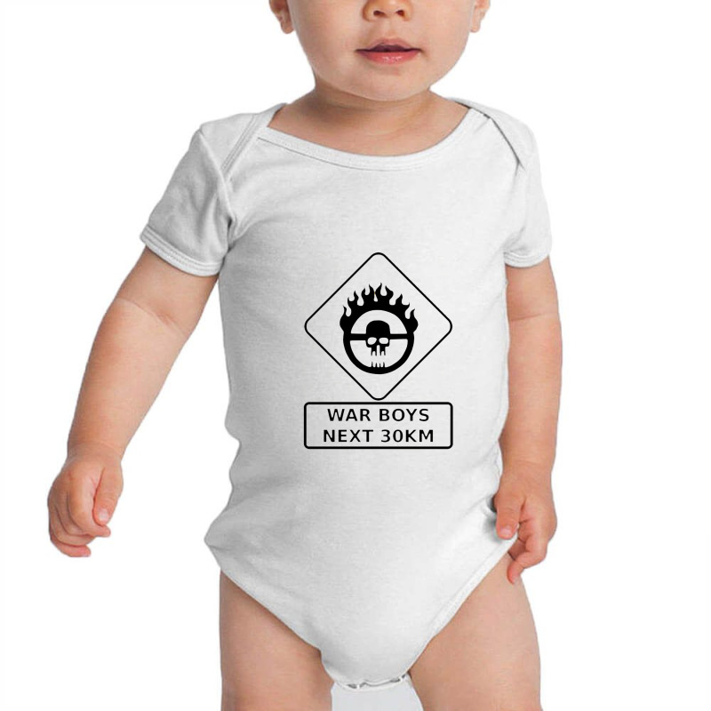 War Boys Road Sign   Clean Edition   Mad Max Baby Bodysuit by cm-arts | Artistshot