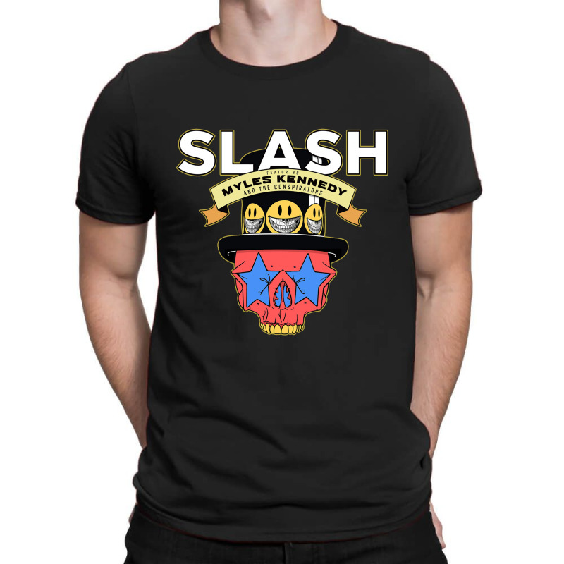 Metal Print Slash Feat Myles Kennedy Tour Dates 2019 T-Shirt by Abang Kera  - Pixels