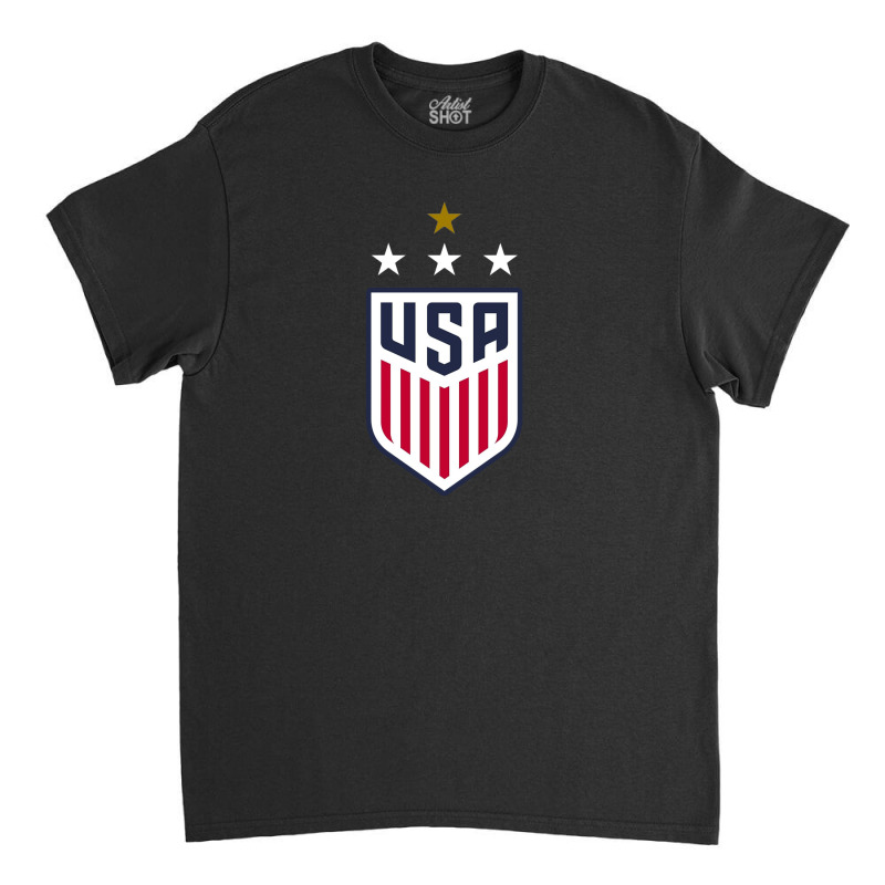 uswnt t shirt 4 stars