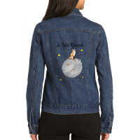 Le Petit Renard   Fox Ladies Denim Jacket | Artistshot