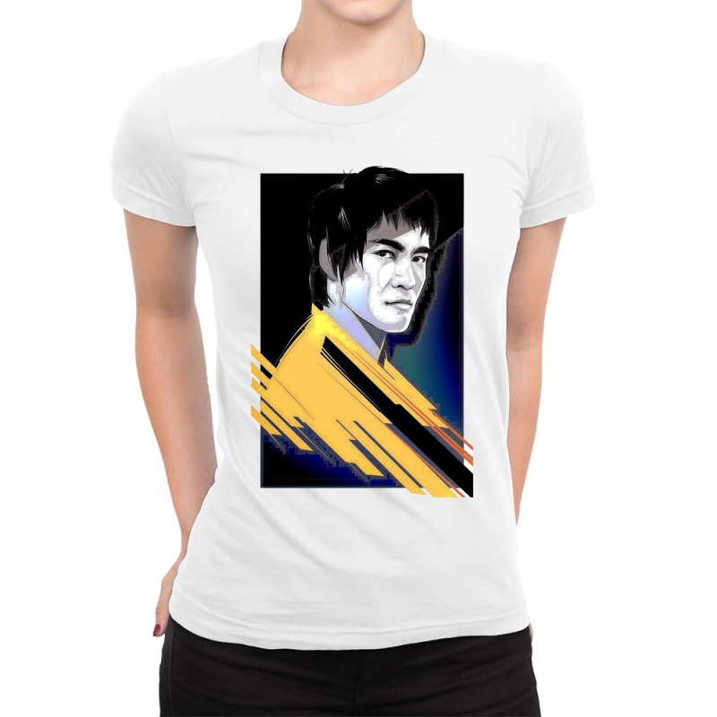 Movie Retro Art Ladies Fitted T-Shirt by zig street | Artistshot