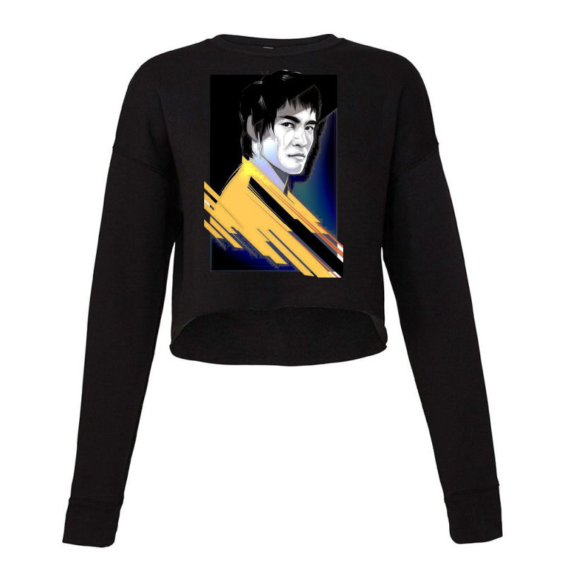 Movie Retro Art Cropped Sweater by zig street | Artistshot