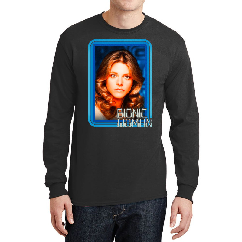 Bionic Woman Long Sleeve Shirts by cm-arts | Artistshot