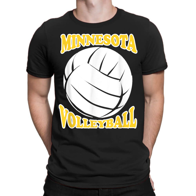 Minnesota Volleyball Graphic T-shirt | Artistshot