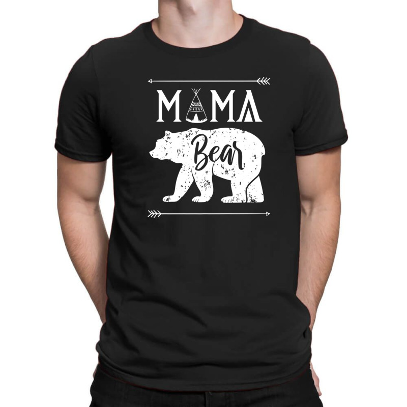 Mothers Day Mama Bear Teepee Indian T-shirt | Artistshot