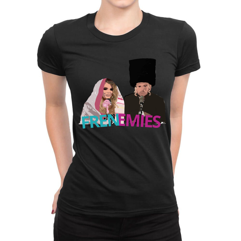 Frenemies Vintage Photograp Ladies Fitted T-Shirt by ArtistDraven | Artistshot