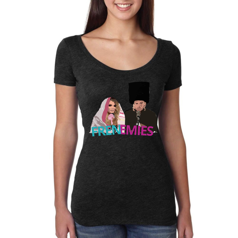 Frenemies Vintage Photograp Women's Triblend Scoop T-shirt by ArtistDraven | Artistshot