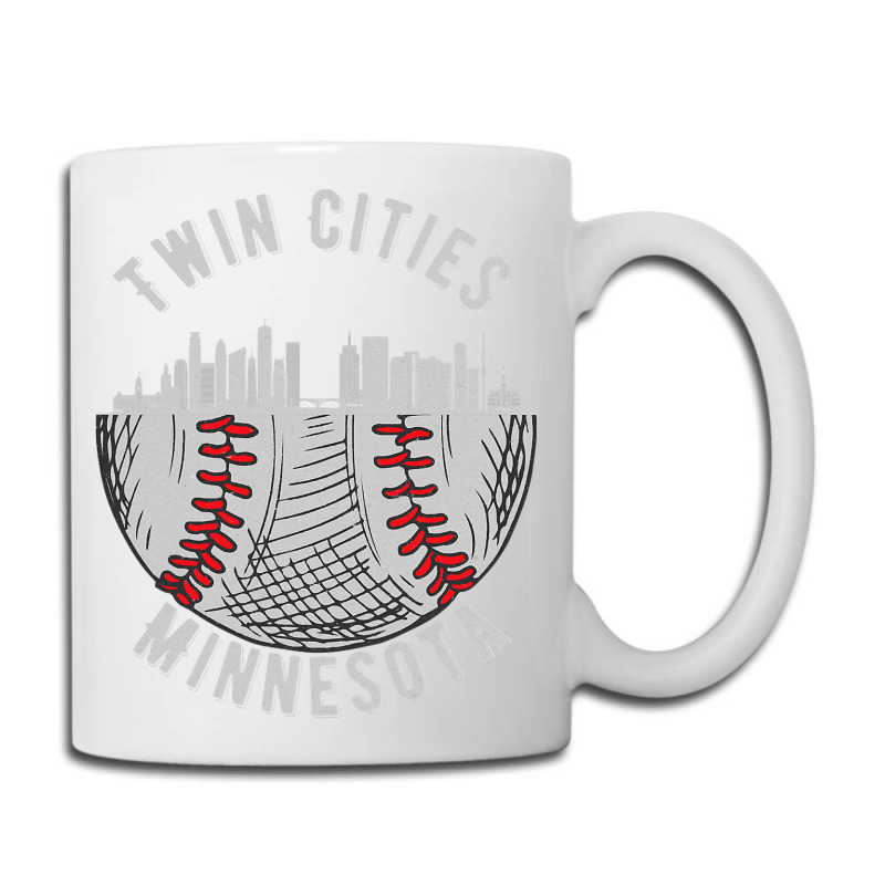 Cool Twin Cities Minnesota Mn Baseball Skyline St. Paulmpls Coffee Mug | Artistshot