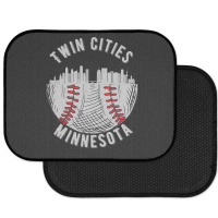 Cool Twin Cities Minnesota Mn Baseball Skyline St. Paulmpls Rear Car Mat | Artistshot