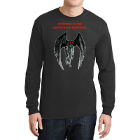 Mothman Is Real And He's My Boyfriend. Long Sleeve Shirts | Artistshot