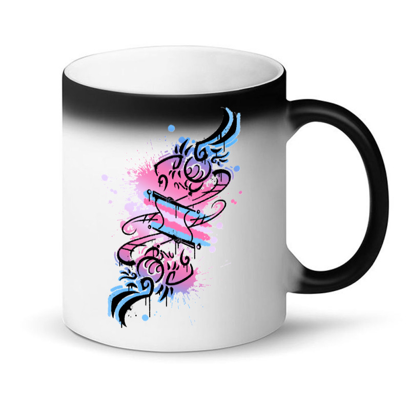 Harpy Design Trans Flag Classic Magic Mug | Artistshot