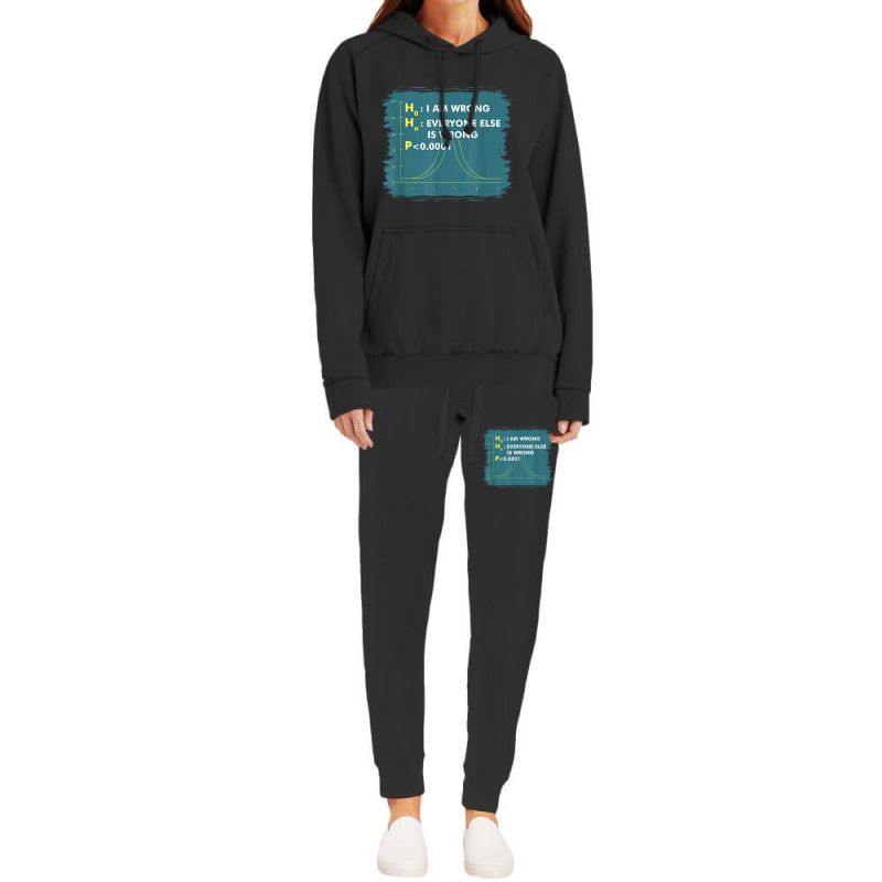 Funny Statistics S I Math Geek I Im Wrong Stats Gift Funny Gift Hoodie & Jogger Set | Artistshot