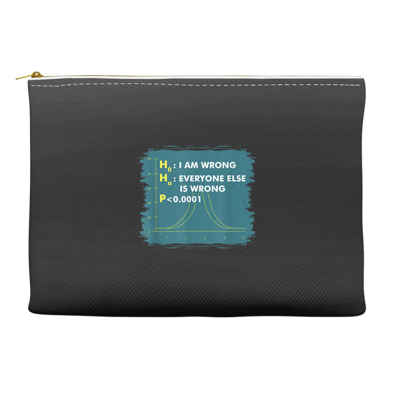 Funny Statistics S I Math Geek I Im Wrong Stats Gift Funny Gift Accessory Pouches | Artistshot