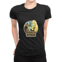 Bionic Woman, Jamie And Max Ladies Fitted T-shirt | Artistshot