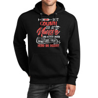 My Cousin Is A Nurse Practitioner Hero Unisex Hoodie | Artistshot