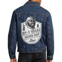 My T Sharp - Barber Shop - Coming To America Men Denim Jacket | Artistshot