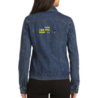 Russell James Vitale (russ) Ladies Denim Jacket | Artistshot