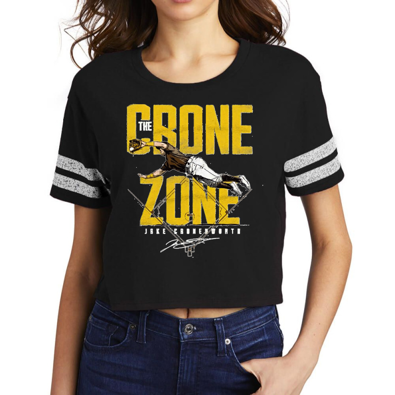 The Crone Zones Scorecard Crop Tee by cm-arts | Artistshot