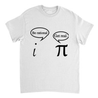 Funny Get Real Math Geek   Math Teacher Gift T Retro Classic T-shirt | Artistshot