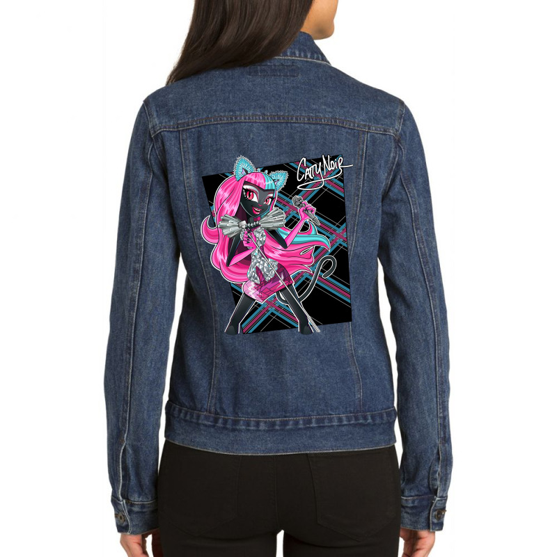 Vintage  Astranova My Favorite People Ladies Denim Jacket by ArtistEmilee | Artistshot