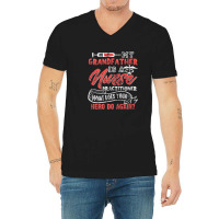 My Grandfather Is A Nurse Practitioner Hero V-neck Tee | Artistshot