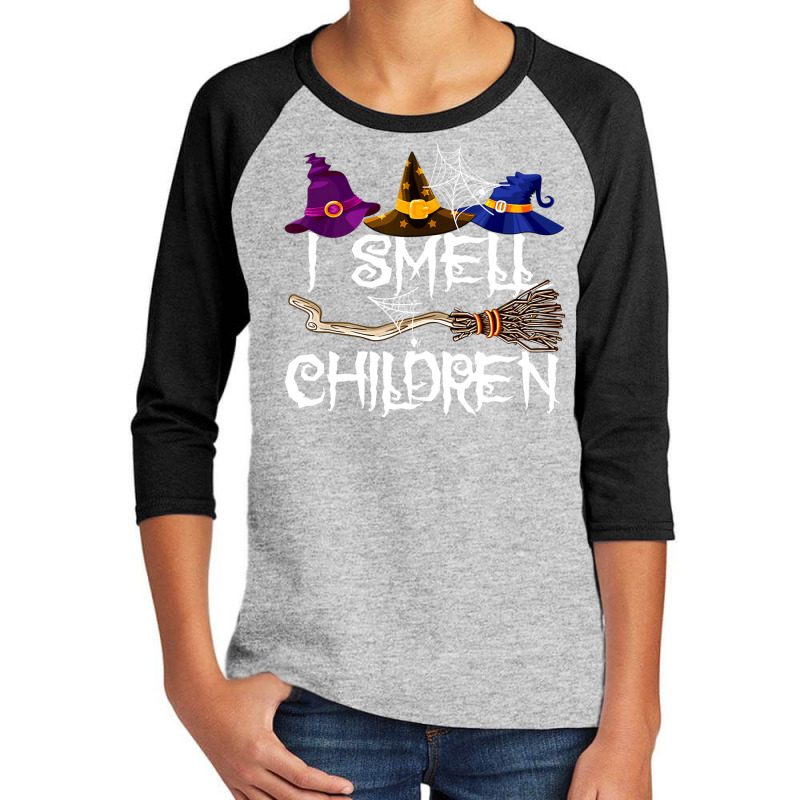 I Smell Children Funny Witches Halloween Party Costume Youth 3/4 Sleeve | Artistshot